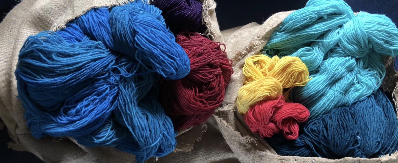 Hand-Weavers and Knitters of Hand-Dyed Wool