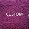 Custom Knitted Cushion - Tracks