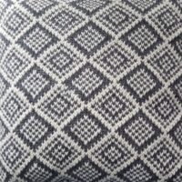 Knitted Diamonds Cushion CW2009 - All Wool Cover