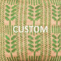 Custom Knitted Cushion - GrainField