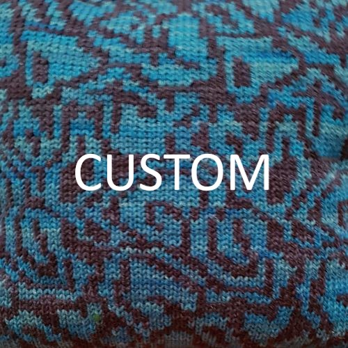 Custom Knitted Cushion - Random